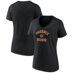 NBA - Phoenix Suns Women's Overtime Team V-Neck T-Shirt - Black
