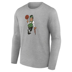 NBA - Boston Celtics Alternate Logo Long Sleeve T-Shirt - Gray