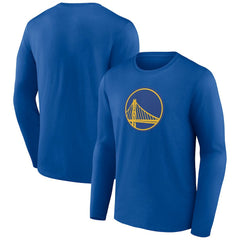 NBA - Golden State Warriors Alternate Logo Long Sleeve T-Shirt - Royal