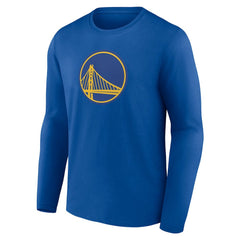 NBA - Golden State Warriors Alternate Logo Long Sleeve T-Shirt - Royal