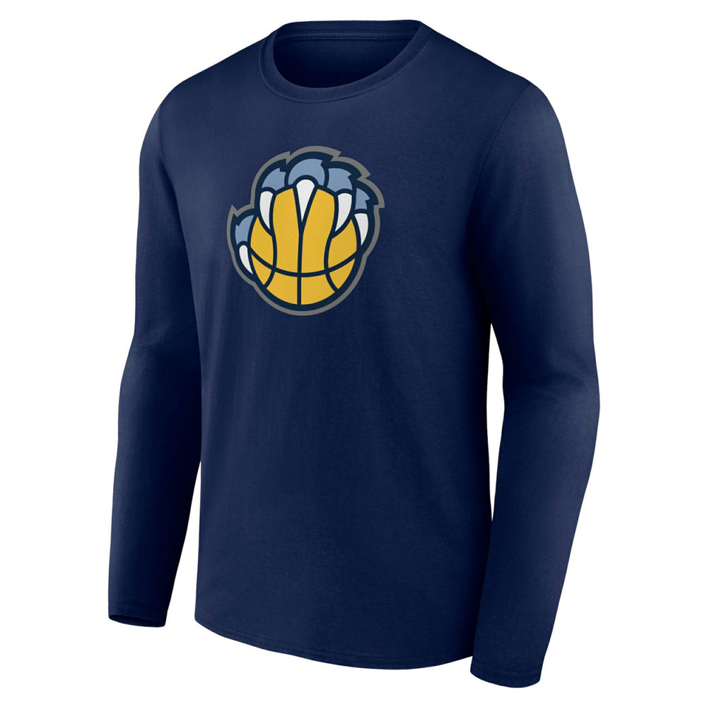 NBA - Memphis Grizzlies Alternate Logo Long Sleeve T-Shirt - Navy