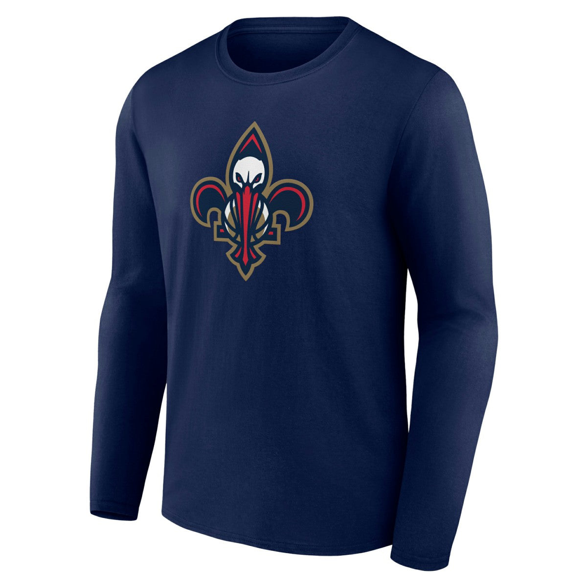 NBA - New Orleans Pelicans Alternate Logo Long Sleeve T-Shirt - Navy