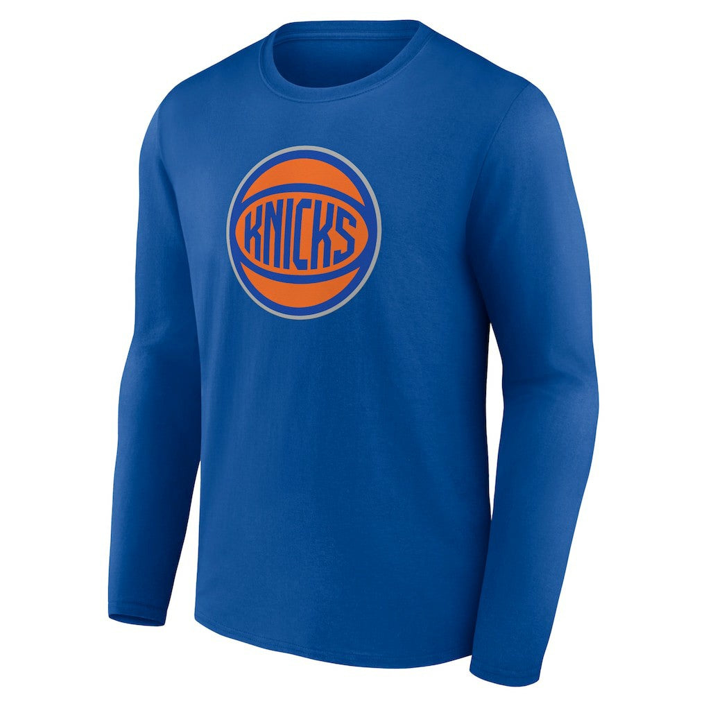 NBA - New York Knicks Alternate Logo Long Sleeve T-Shirt - Royal