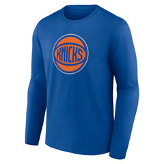 NBA - New York Knicks Alternate Logo Long Sleeve T-Shirt - Royal