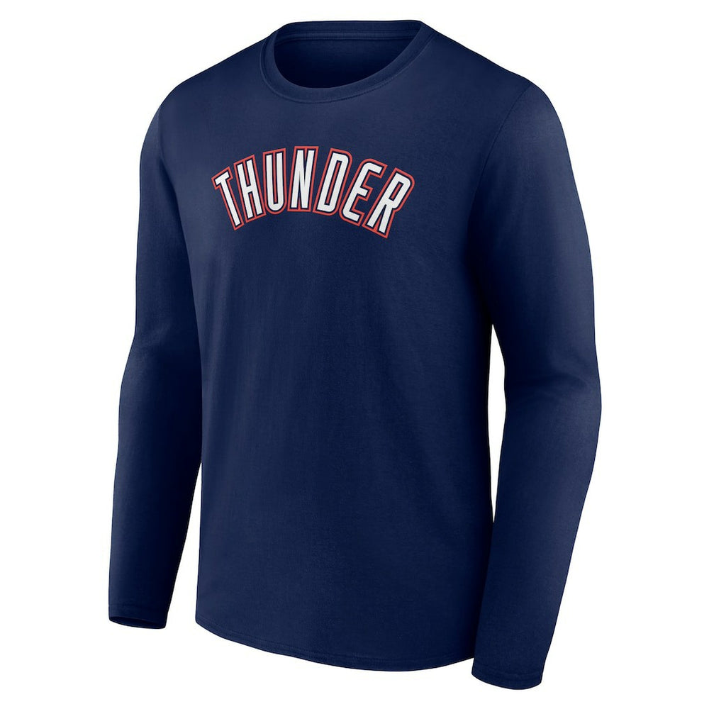 NBA - Oklahoma City Thunder Alternate Logo Long Sleeve T-Shirt - Navy