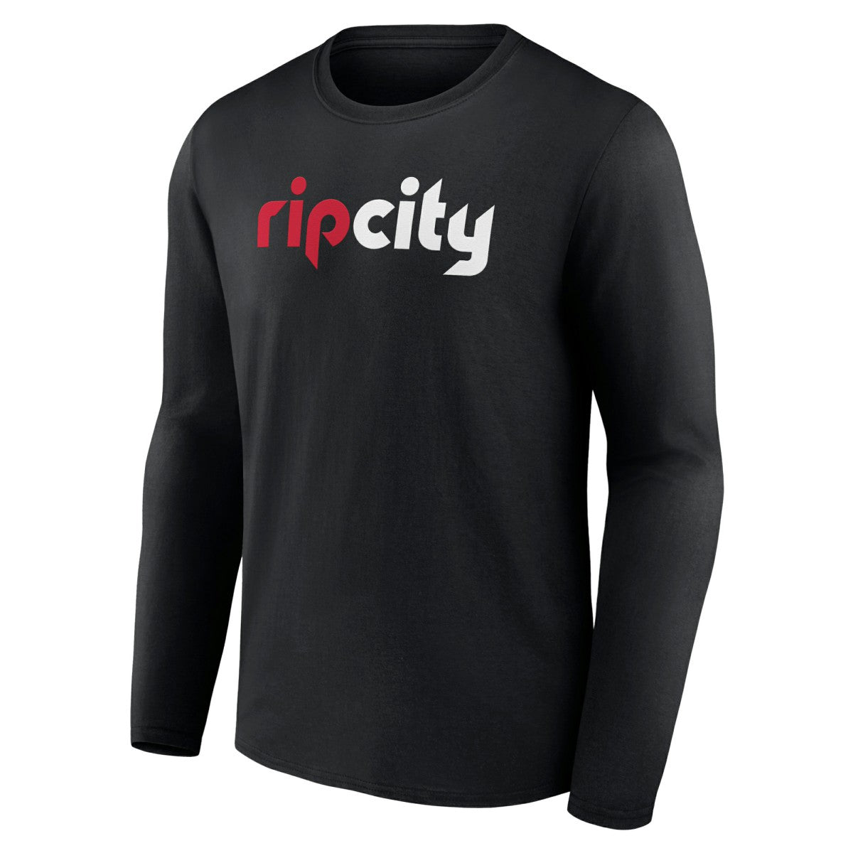 NBA - Portland Trail Blazers Alternate Logo Long Sleeve T-Shirt - Black