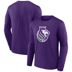 NBA - Sacramento Kings Alternate Logo Long Sleeve T-Shirt - Purple