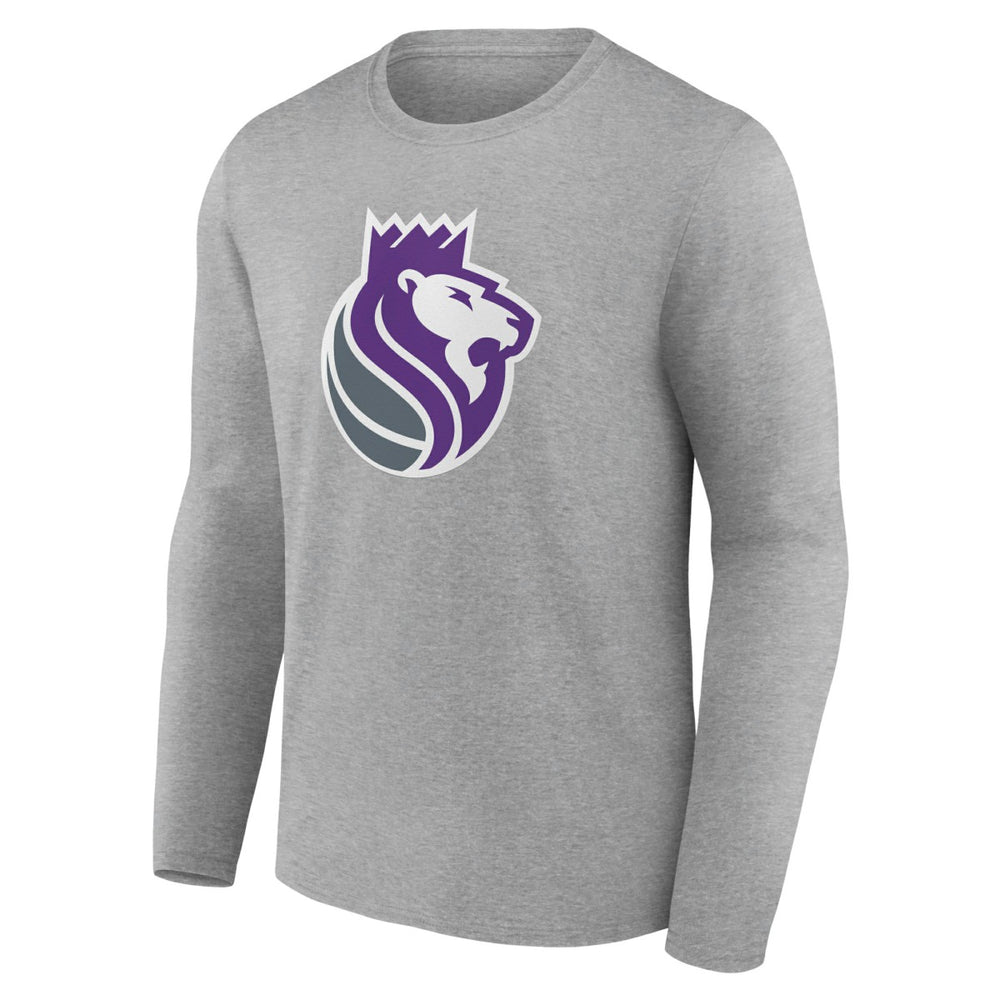 NBA - Sacramento Kings Alternate Logo Long Sleeve T-Shirt - Gray