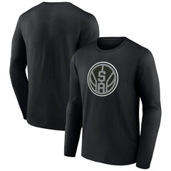 NBA - San Antonio Spurs Alternate Logo Long Sleeve T-Shirt - Black