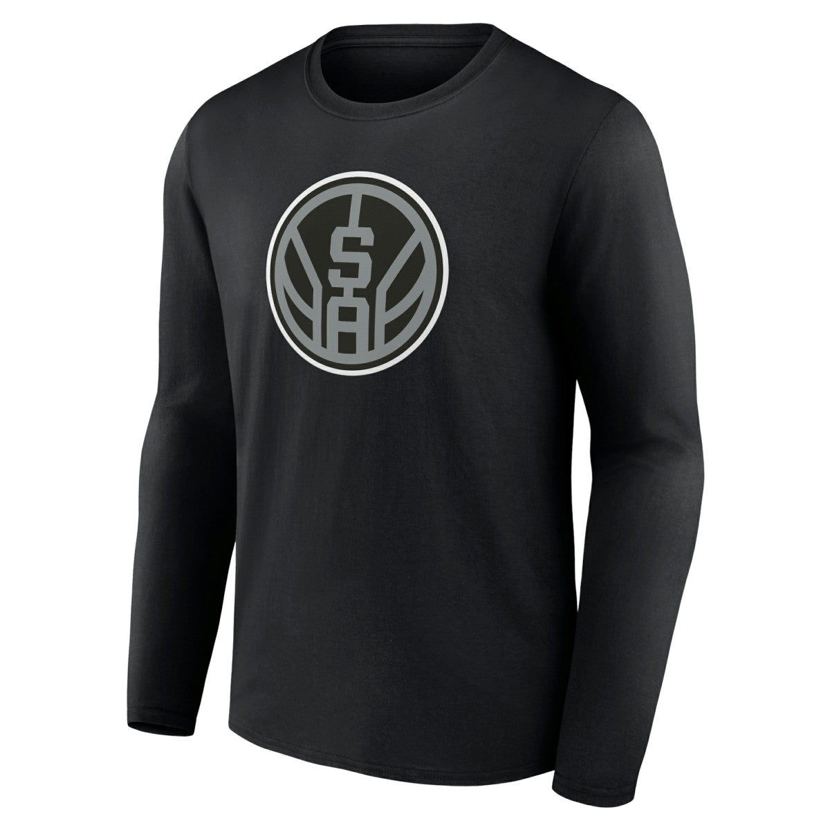 NBA - San Antonio Spurs Alternate Logo Long Sleeve T-Shirt - Black