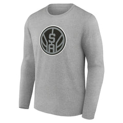 NBA - San Antonio Spurs Alternate Logo Long Sleeve T-Shirt - Gray