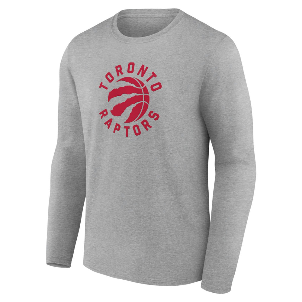 NBA - Toronto Raptors Alternate Logo Long Sleeve T-Shirt - Gray