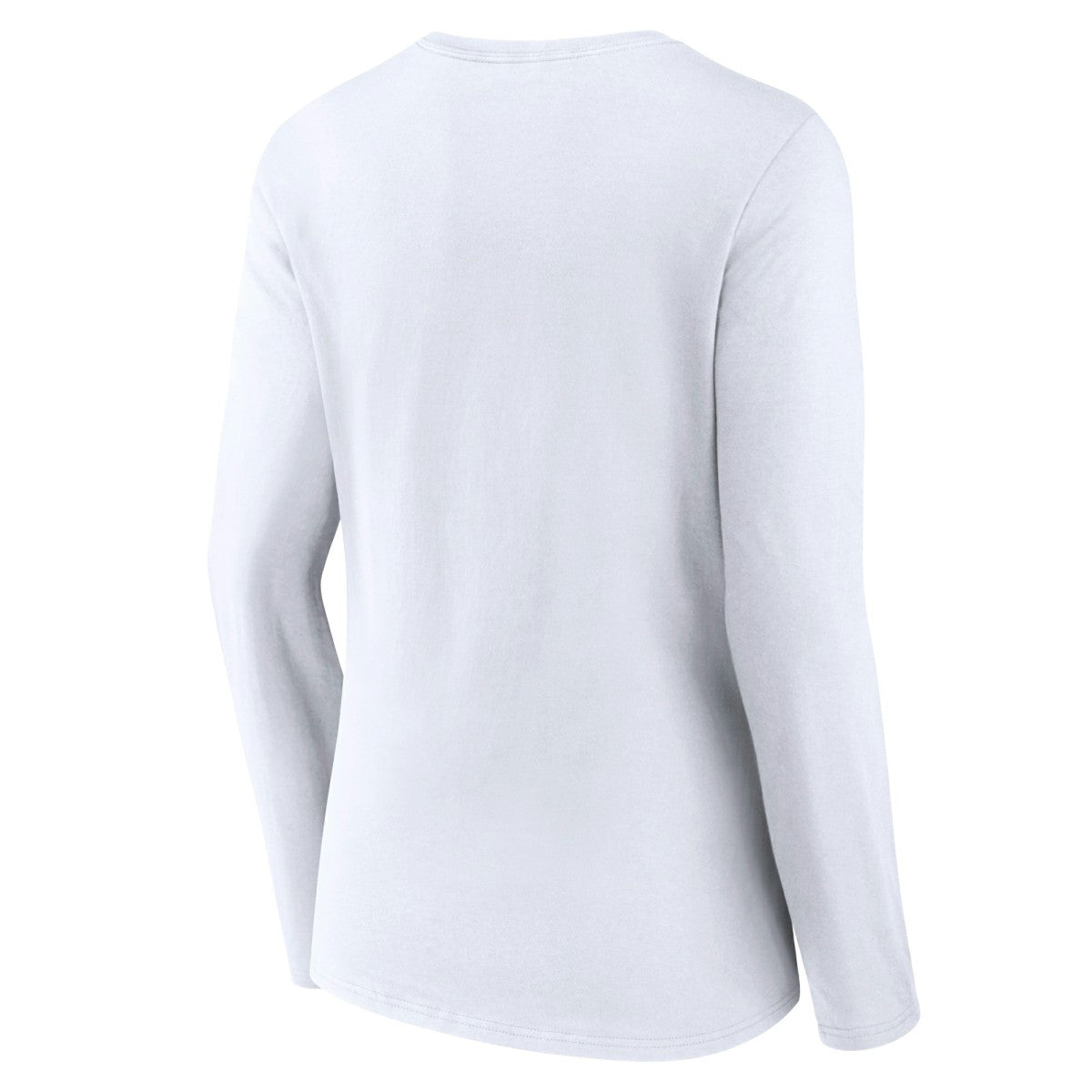 NBA - Los Angeles Lakers Women's Alternate Logo V-Neck Long Sleeve T-Shirt - White