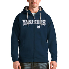 New York Yankees Antigua Team Logo Victory Full-Zip Hoodie discount