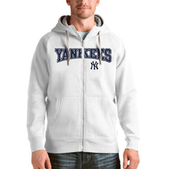 New York Yankees Antigua Team Logo Victory Full-Zip Hoodie Sale