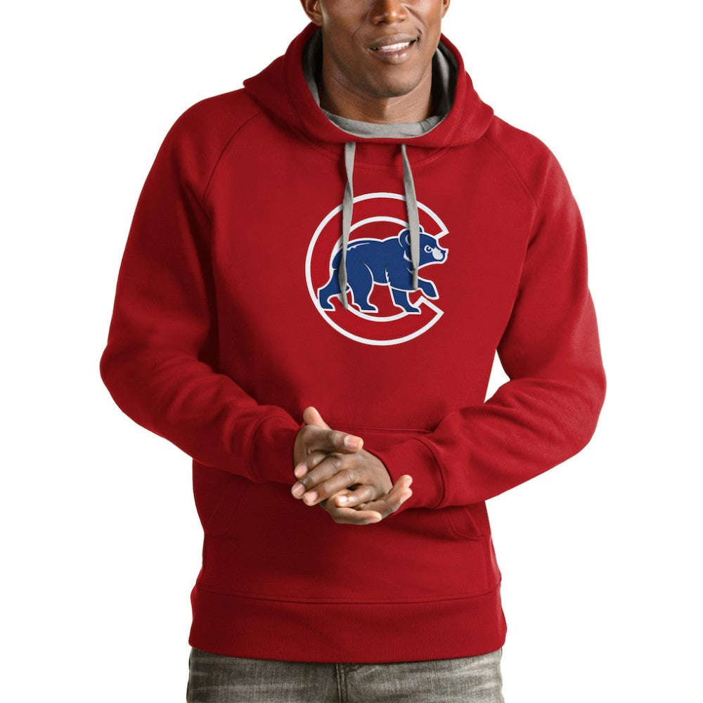 Chicago Cubs Antigua Victory Pullover Team Logo Hoodie Online