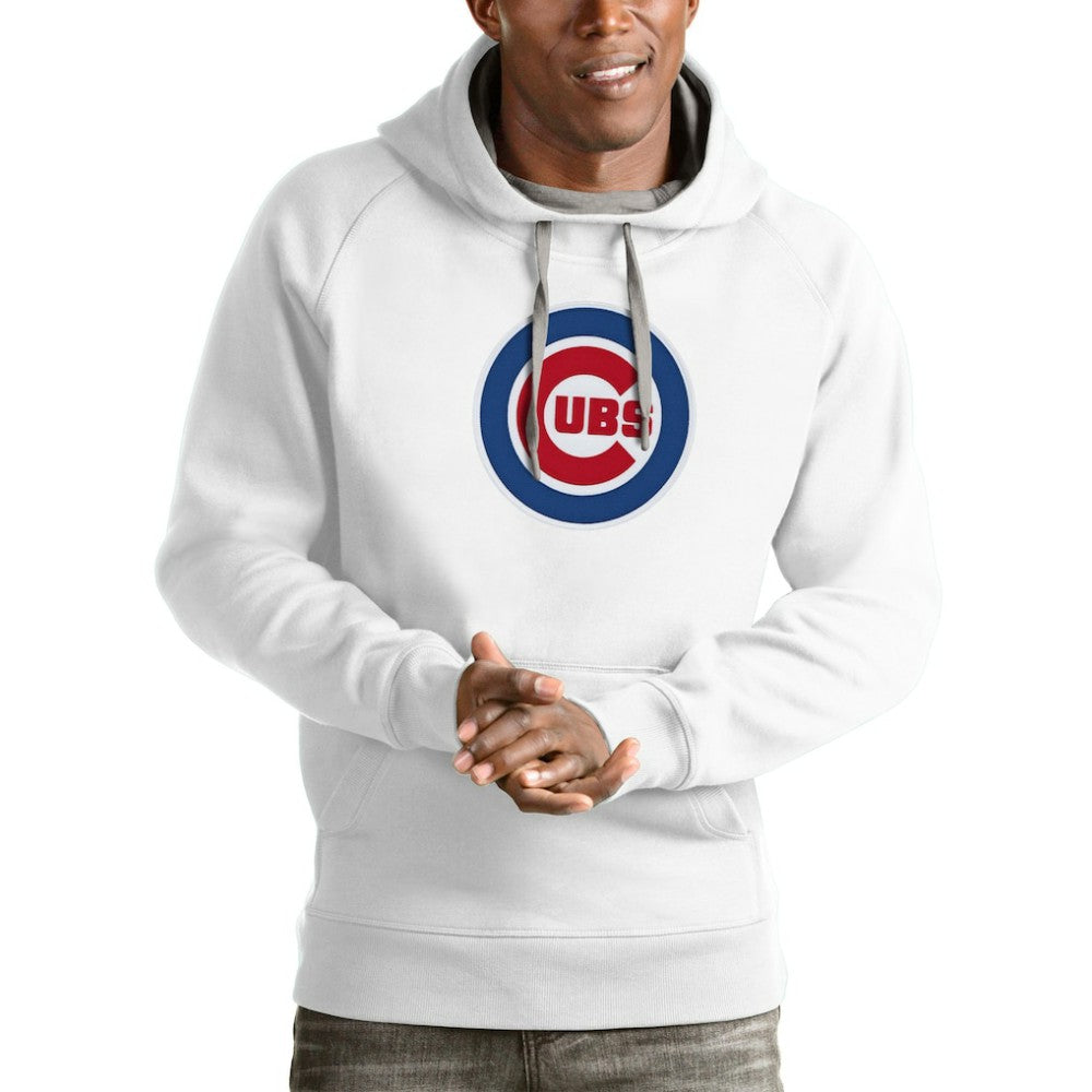 Chicago Cubs Antigua Victory Pullover Team Logo Hoodie Near Me