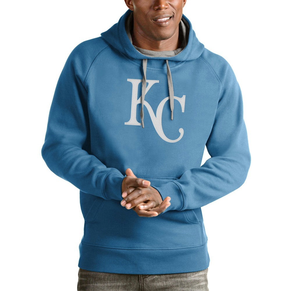 Kansas City Royals Antigua Victory Pullover Team Logo Hoodie for sale