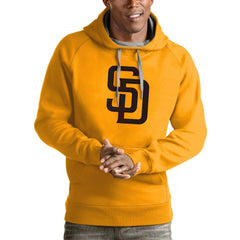 San Diego Padres Antigua Victory Pullover Team Logo Hoodie On Sale