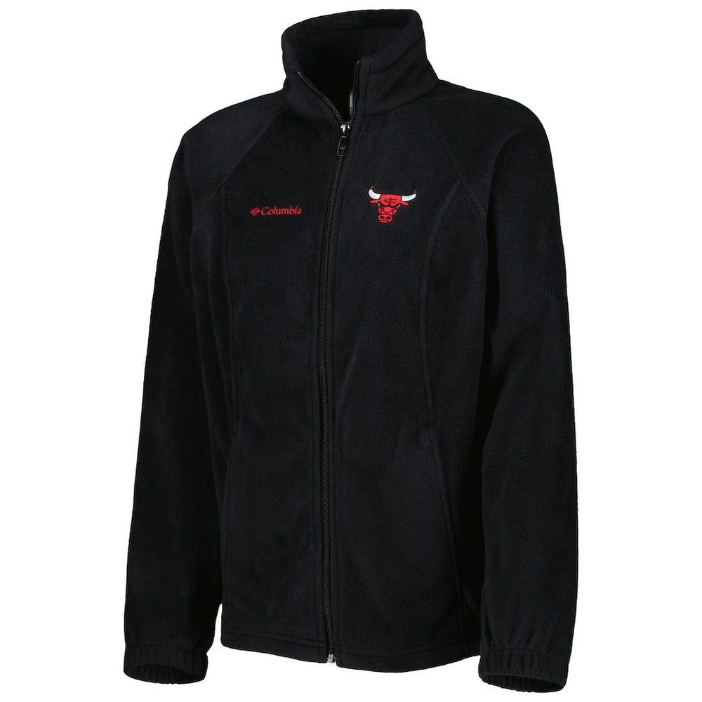 Columbia - Chicago Bulls Women's Benton Springs Raglan Full-Zip Jacket - Black