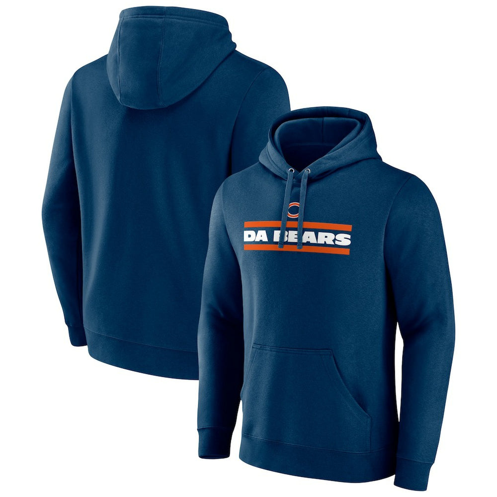 Chicago Bears Hometown Collection Prevent Pullover Hoodie Navy - NFL