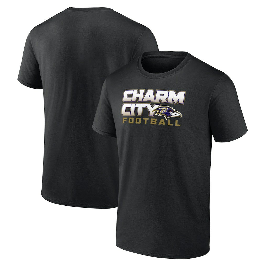 Baltimore Ravens Hometown Collection Sweep T-Shirt Black - NFL
