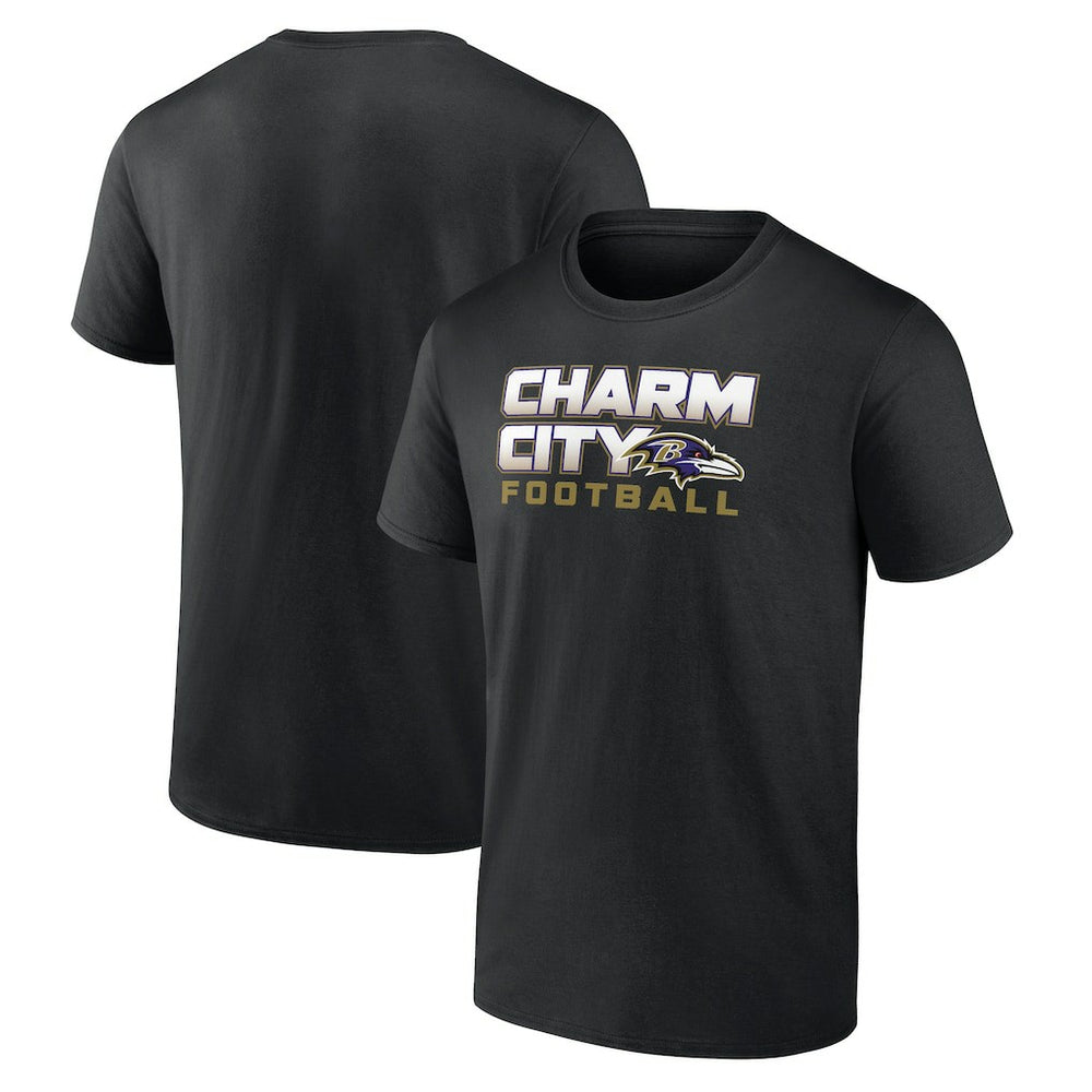 Baltimore Ravens Hometown Collection Sweep T-Shirt Black - NFL