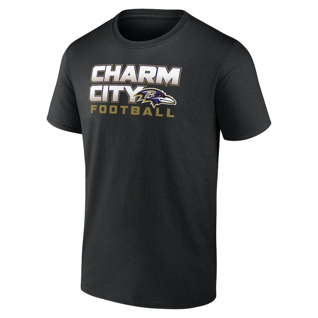 Baltimore Ravens Hometown Collection Sweep T-Shirt Black - NFL