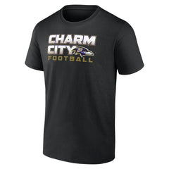 Baltimore Ravens Hometown Collection Sweep T-Shirt Black - NFL
