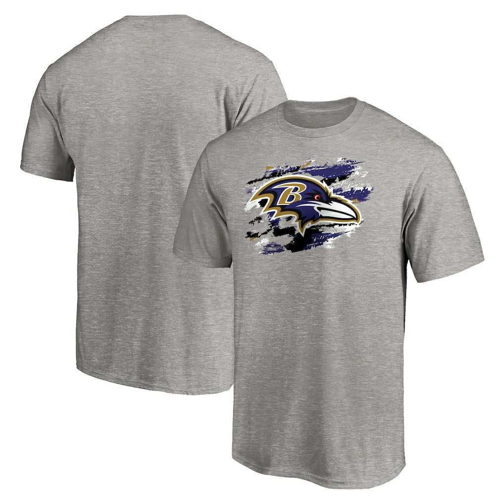 Baltimore Ravens True Color T-Shirt Heather Gray - NFL