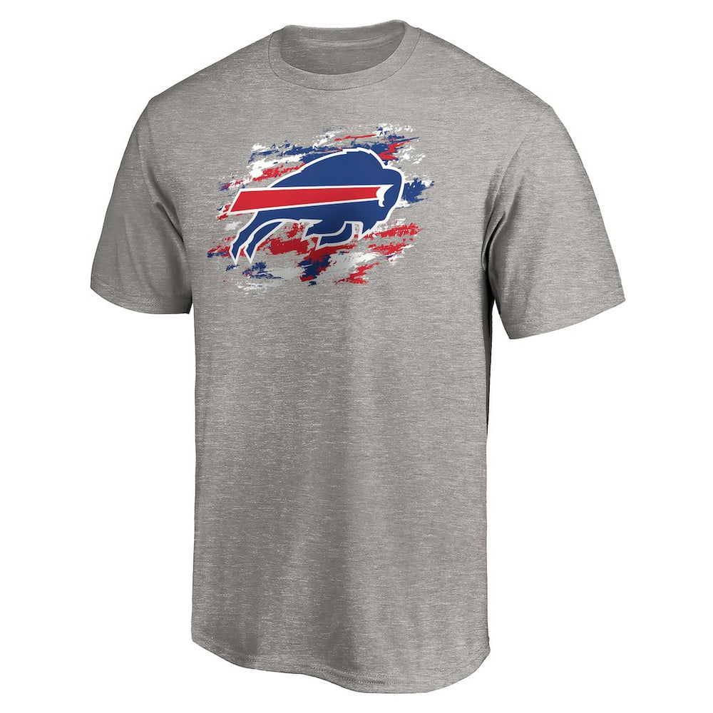 Buffalo Bills True Color T-Shirt Heather Gray - NFL