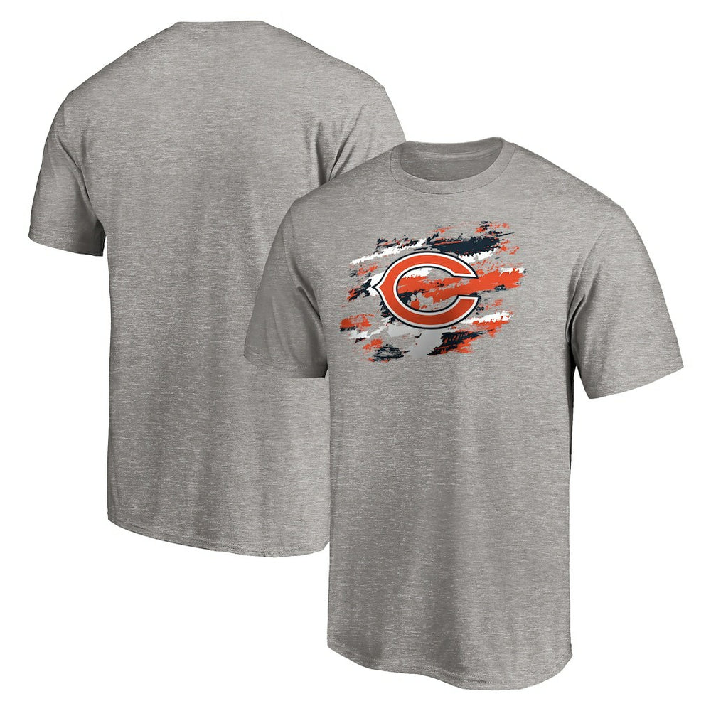 Chicago Bears True Color T-Shirt Heather Gray - NFL
