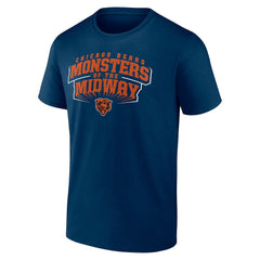 Chicago Bears Hometown Collection Sweep T-Shirt Navy - NFL