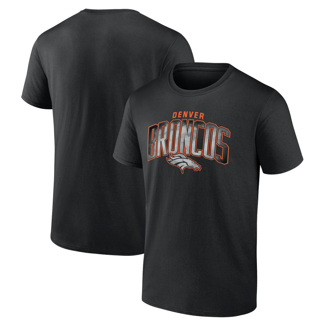 Denver Broncos Smoke Arch T-Shirt Black - NFL