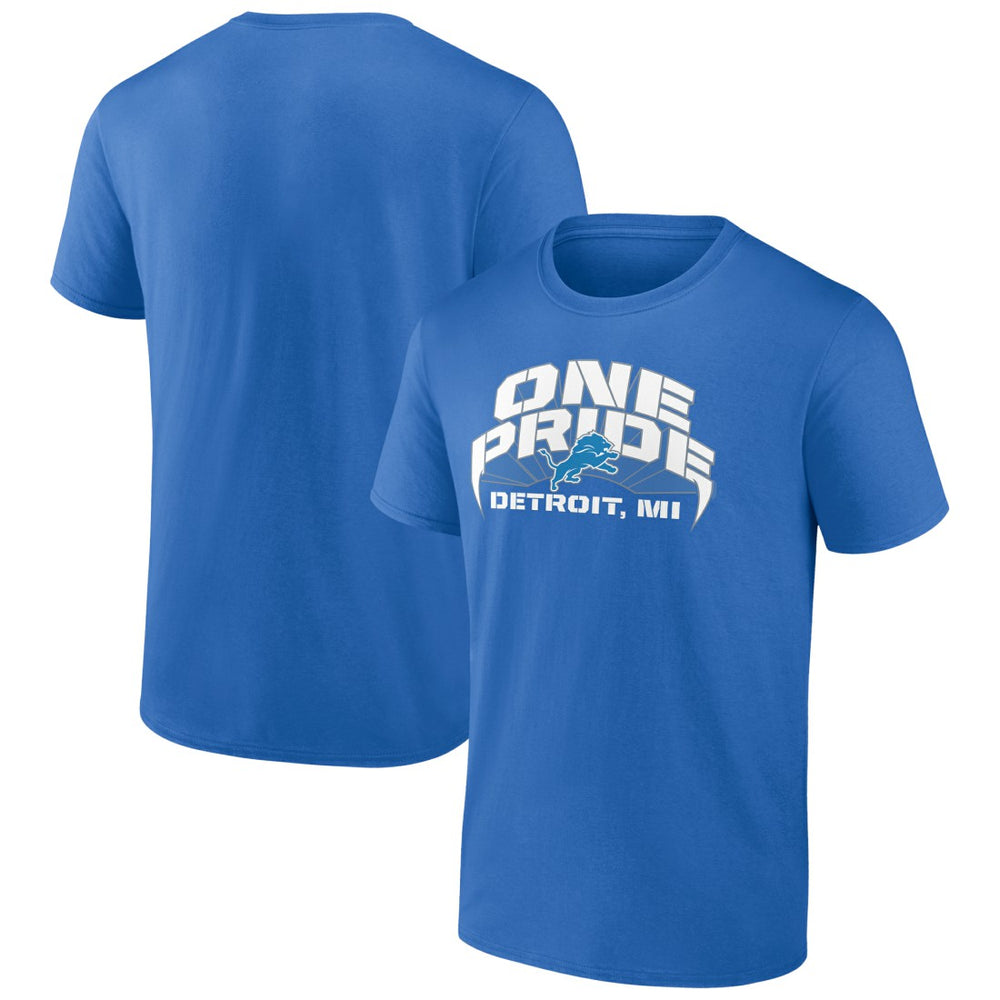 Detroit Lions Hometown Collection Prime Time T-Shirt Blue - NFL