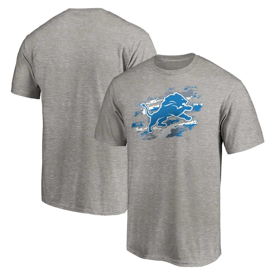 Detroit Lions True Color T-Shirt Heather Gray - NFL