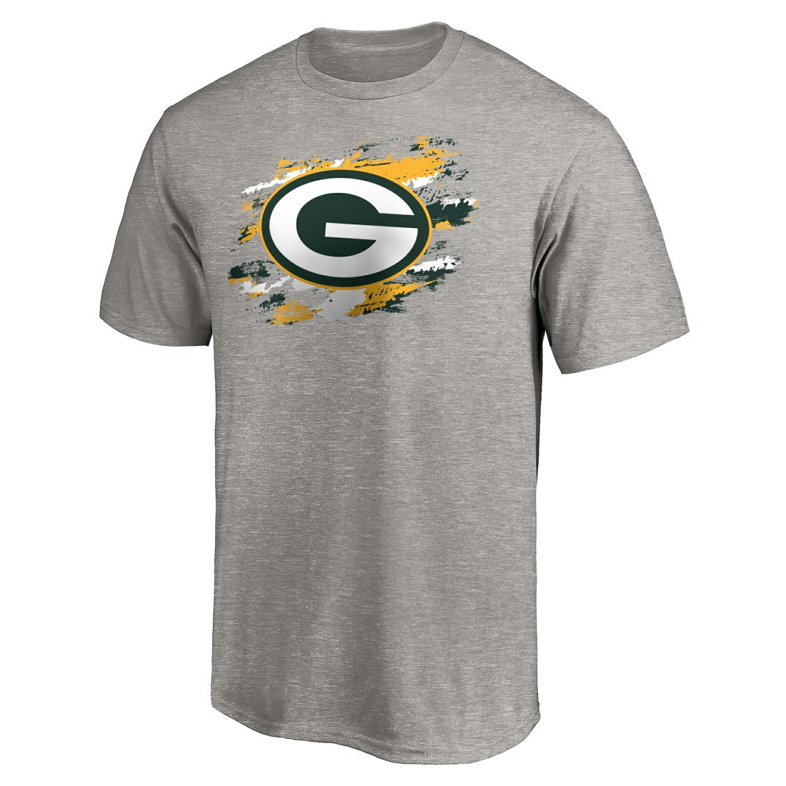 Green Bay Packers True Color T-Shirt Heather Gray - NFL