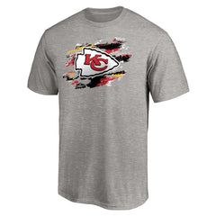 Kansas City Chiefs True Color T-Shirt Heather Gray - NFL
