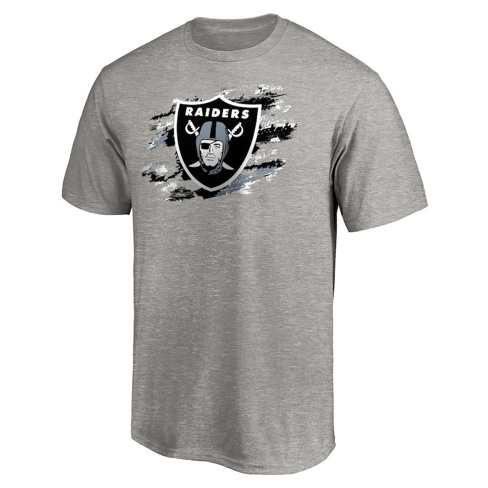 Las Vegas Raiders True Color T-Shirt Heather Gray - NFL
