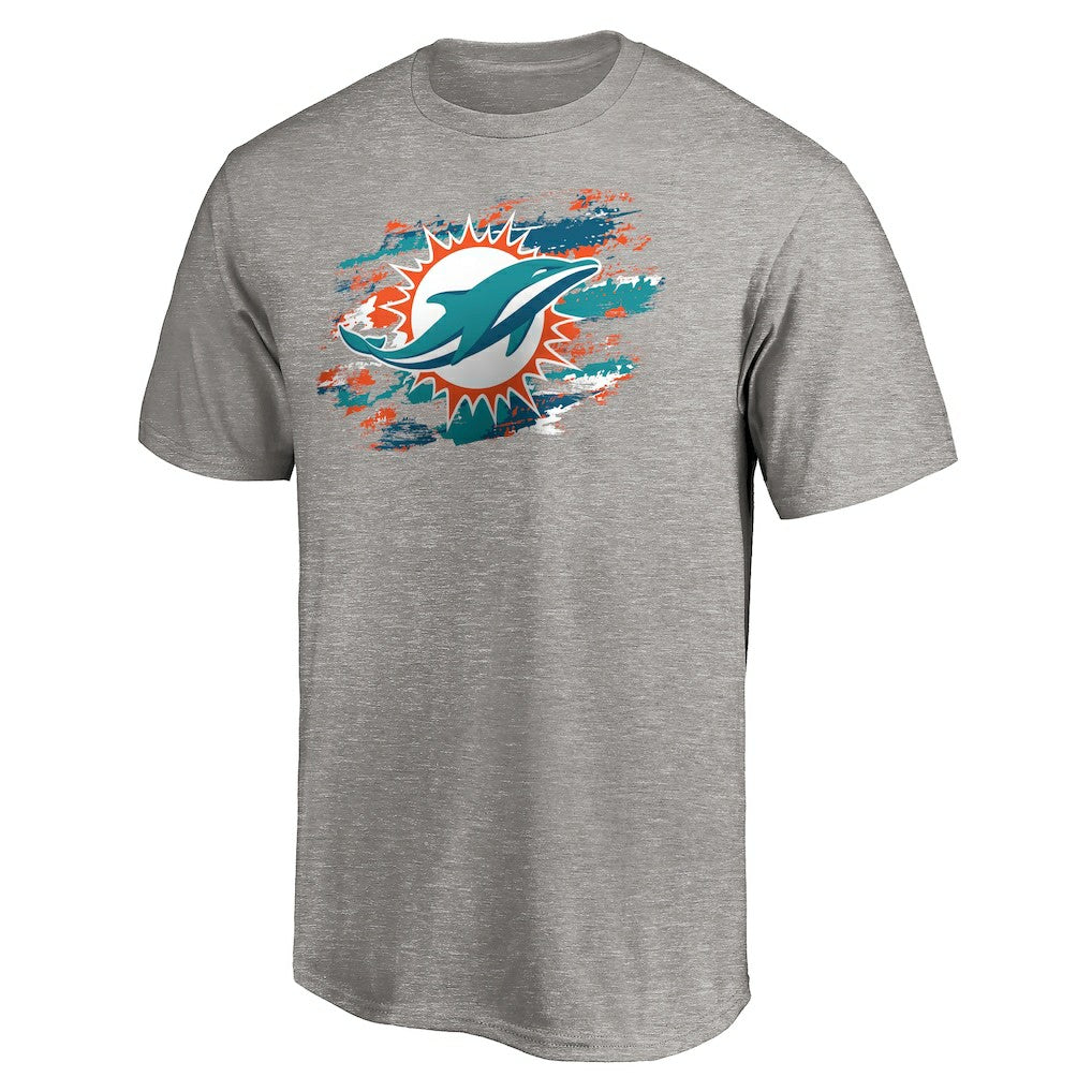 Miami Dolphins True Color T-Shirt Heather Gray - NFL