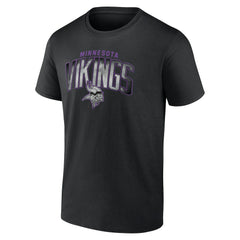 Minnesota Vikings Smoke Arch T-Shirt Black - NFL