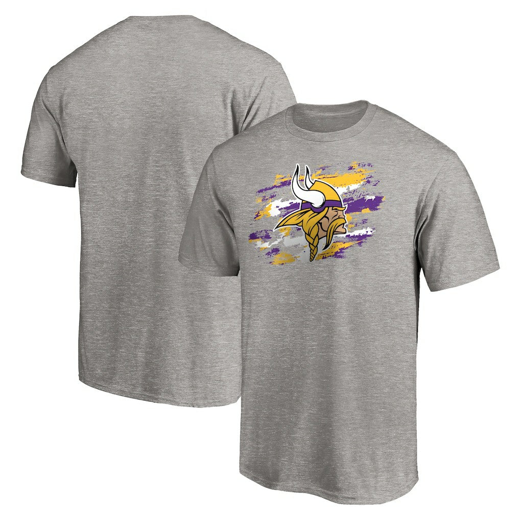 Minnesota Vikings True Color T-Shirt Heather Gray - NFL