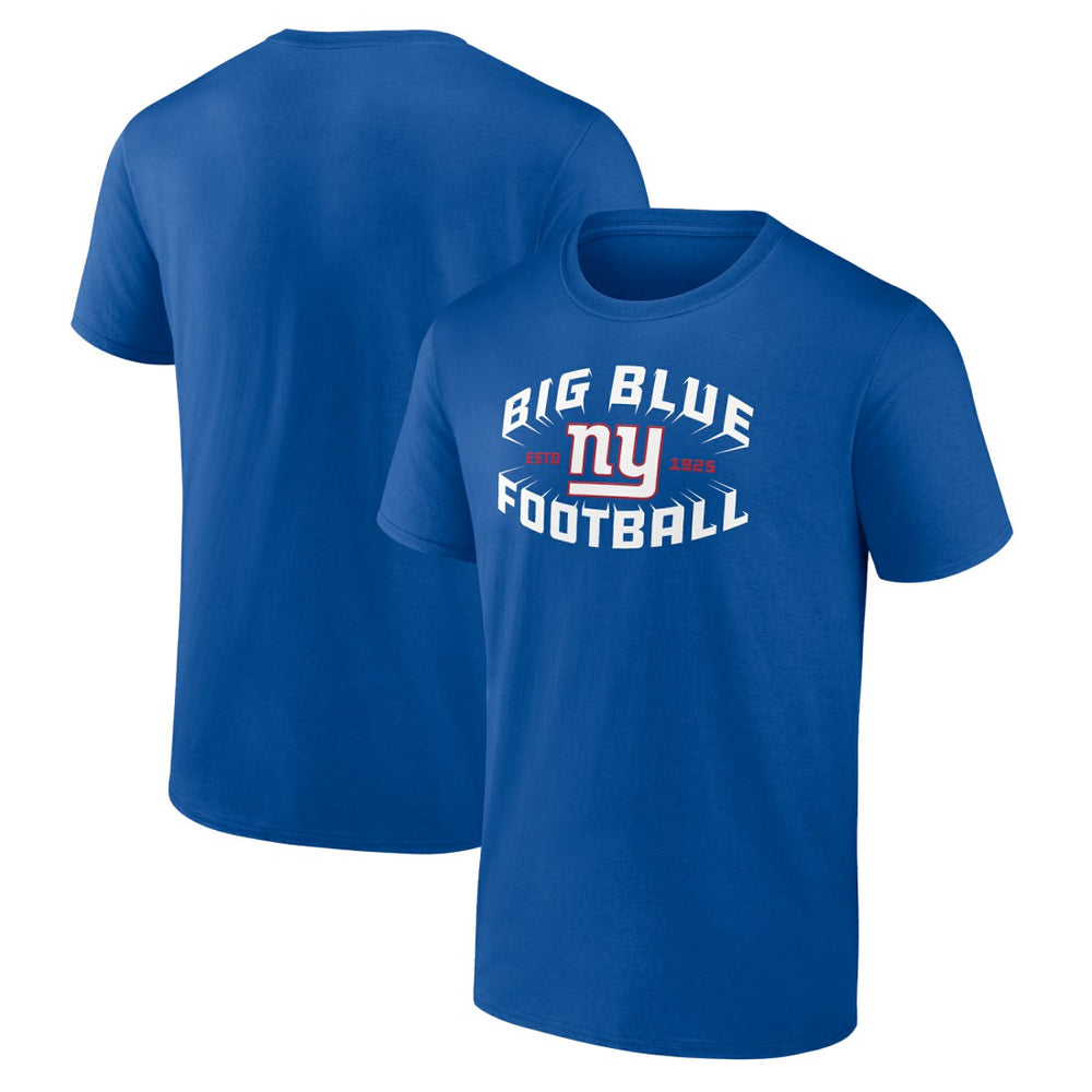 New York Giants Hometown Collection Sweep T-Shirt Royal - NFL