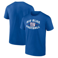 New York Giants Hometown Collection Sweep T-Shirt Royal - NFL