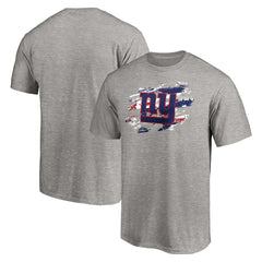 New York Giants True Color T-Shirt Heather Gray - NFL