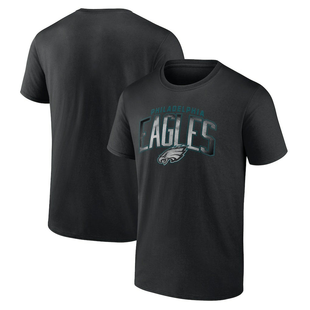 Philadelphia Eagles Smoke Arch T-Shirt Black - NFL