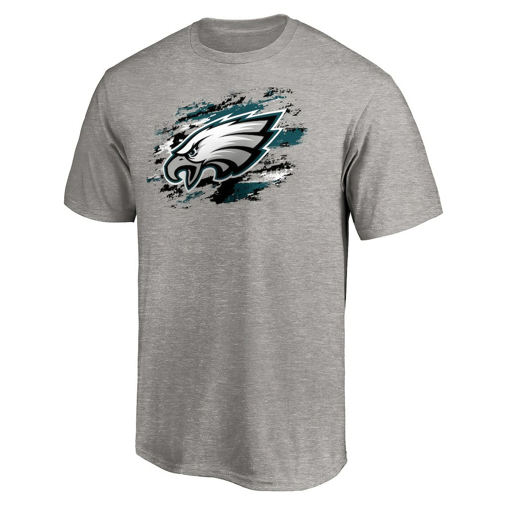 Philadelphia Eagles True Color T-Shirt Heather Gray - NFL
