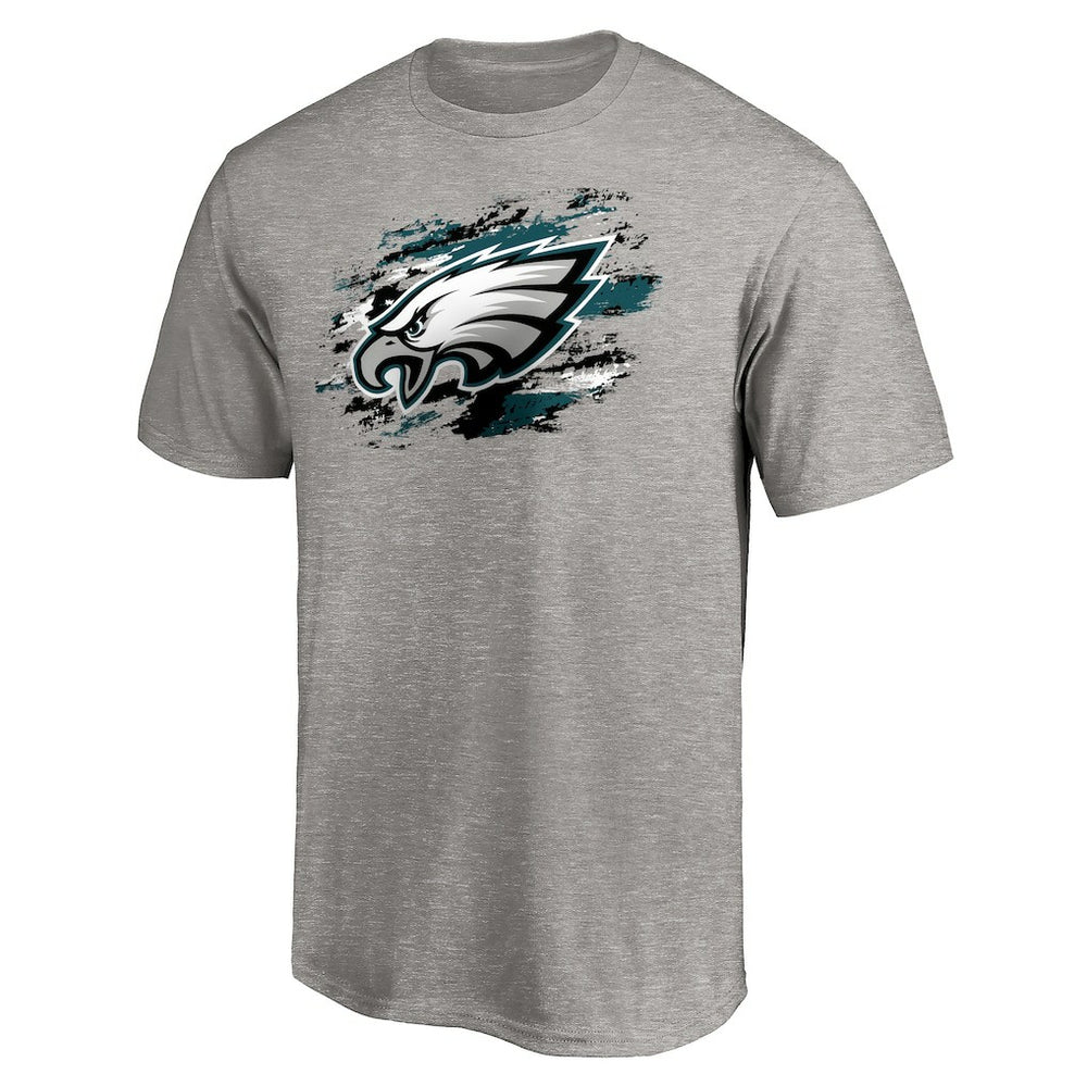 Philadelphia Eagles True Color T-Shirt Heather Gray - NFL