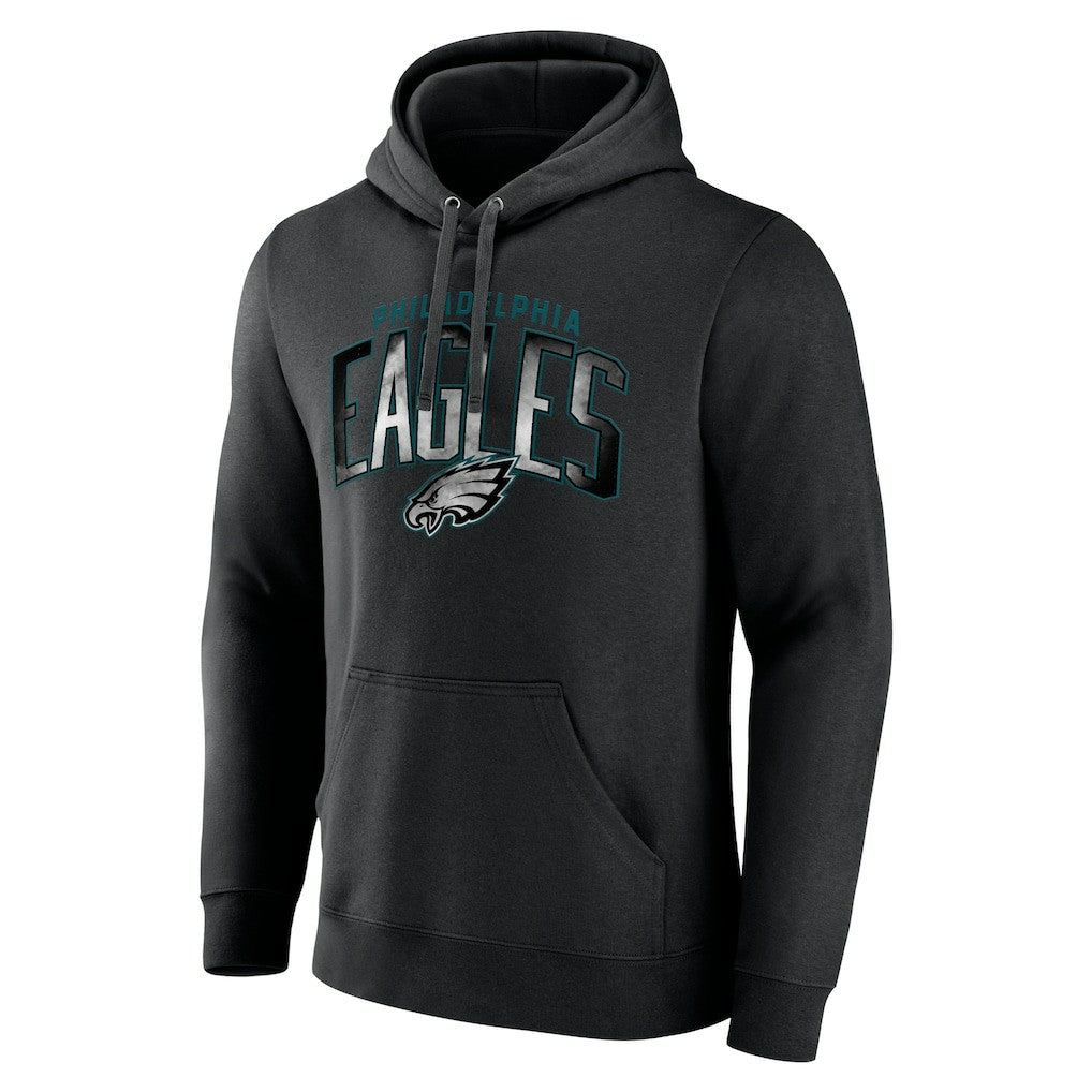 Philadelphia Eagles Smoke Arch Pullover Hoodie Black - NFL