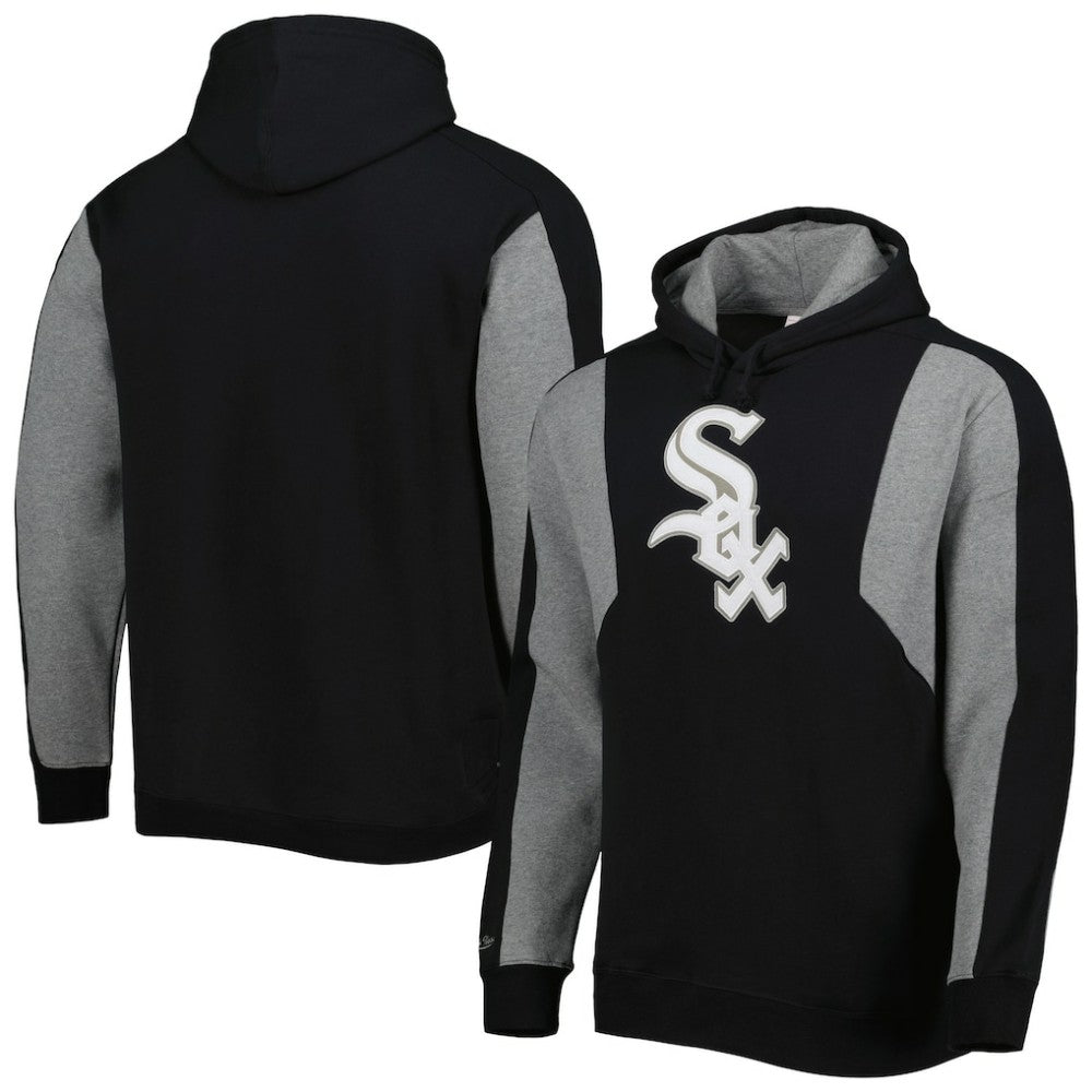 Chicago White Sox Mitchell & Ness Colorblocked Fleece Pullover Hoodie Online